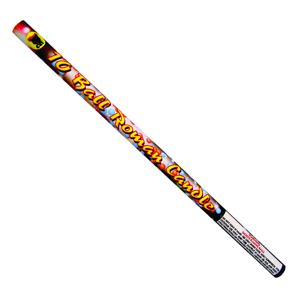 10 Ball Candle | Roman Candles | Firework Mania Superstore