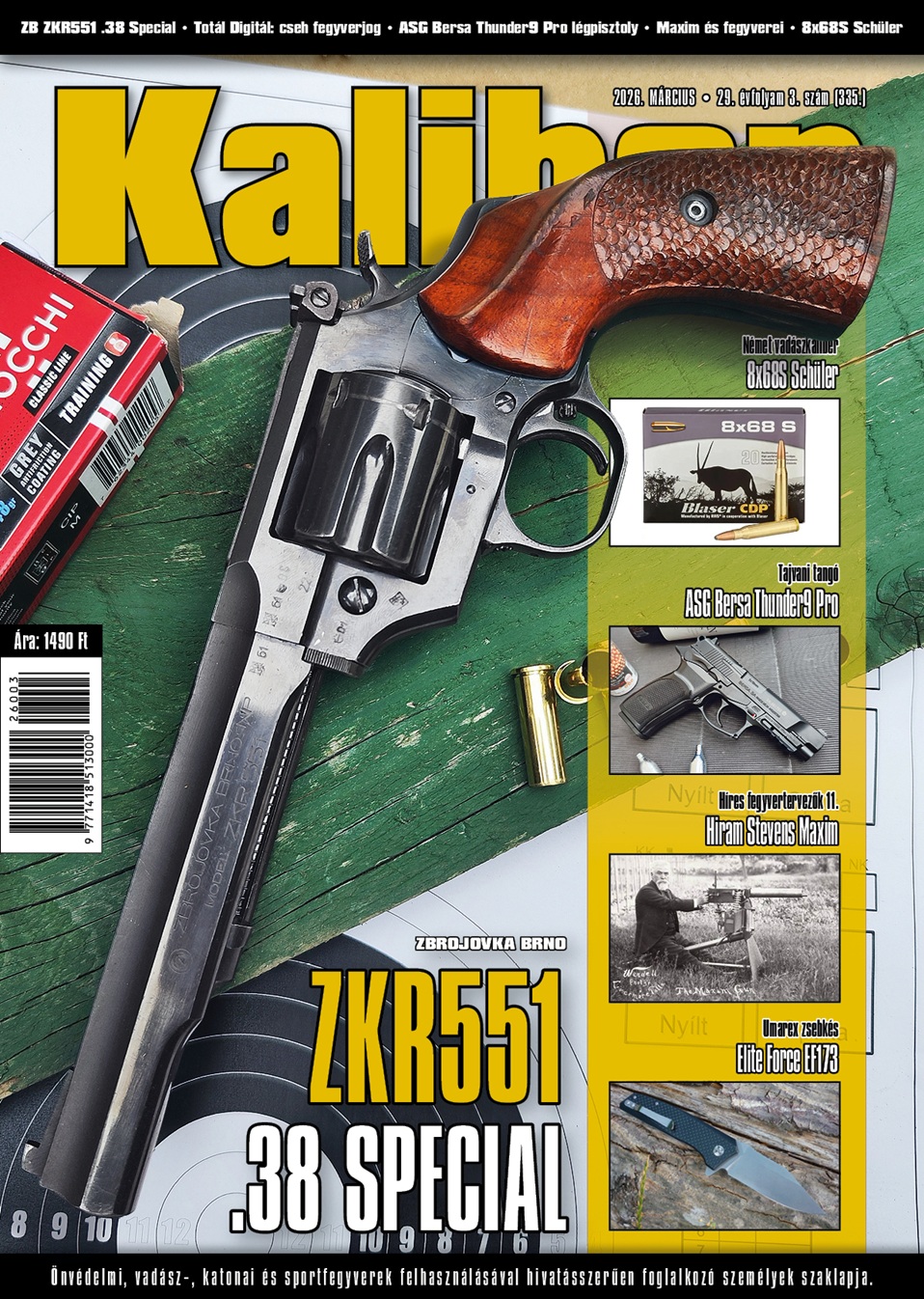 Kaliber Magazin 2026. március 335. szám