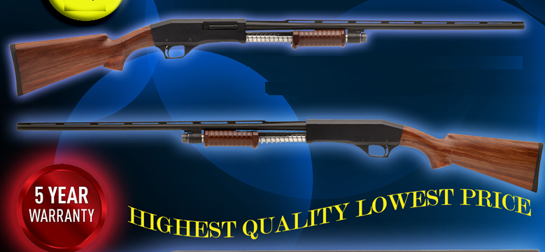 Szuperkönnyű .410/76-os pump action sörétes
